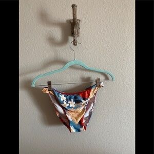 Guess Floral Red Bikini Brief Bottom​​​​​​​​​